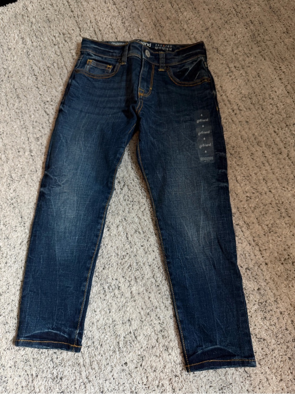 NWT Gymboree Dark Blue Kids' Jeans girls size 6
